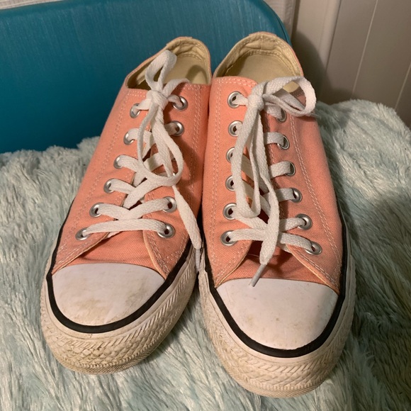 pink converse size 8